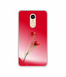 Amazon Brand - Solimo Designer Red Roses UV Printed Soft Back Case Mobile Cover for Mi Redmi Note 4