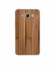 Amazon Brand - Solimo Designer Wooden Art 3D Printed Hard Back Case Mobile Cover for Samsung Galaxy J7 (2016)