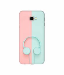 Amazon Brand - Solimo Designer Head Phone 3D Printed Hard Back Case Mobile Cover for Samsung Galaxy J4 Plus