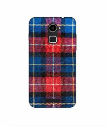 Amazon Brand - Solimo Designer Check Cloth 3D Printed Hard Back Case Mobile Cover for Coolpad Note 3 Lite