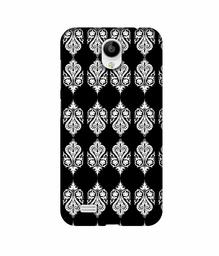 Amazon Brand - Solimo Designer S Shape Pattern 3D Printed Hard Back Case Mobile Cover for Vivo Y21L