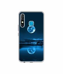 Amazon Brand - Solimo Designer Moon Pattern Print UV Printed Soft Back Case Mobile Cover for Infinix Hot 8