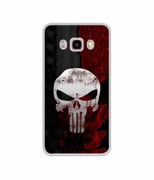 Amazon Brand - Solimo Designer Punisher Skull UV Printed Soft Back Case Mobile Cover for Samsung Galaxy J5 (2016)