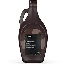 Amazon Brand - Solimo Chocolate Syrup, 48 ounce