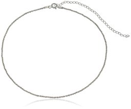 [Find] Amazon Collection Sterling Silver supa-kurutye-n Choker Necklace