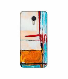 Amazon Brand - Solimo Designer Glass Paint 3D Printed Hard Back Case Mobile Cover for Meizu M3 Note