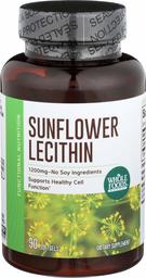 Whole Foods Market, Sunflower Lecithin, 90 ct