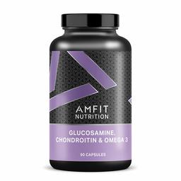 Amazon Brand: Amfit Nutrition, Glucosamine, Chondroitin & Omega 3, 90 Capsules