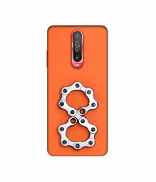 Amazon Brand - Solimo Designer Number Eight 3D Printed Hard Back Case Mobile Cover for Poco X2 / Mi Redmi K30