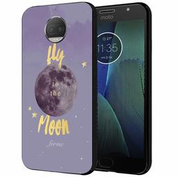 Amazon Brand - Solimo Designer Moon Printed Hard Back Case Mobile Cover for Moto G5S Plus (D1279)