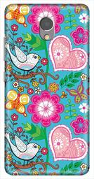 Amazon Brand - Solimo Designer Disney Floral Design 3D Printed Hard Back Case Mobile Cover for Lenovo P2