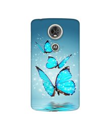 Amazon Brand - Solimo Designer Flying Butterflies 3D Printed Hard Back Case Mobile Cover for Motorola Moto E5 Plus