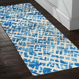 Amazon Brand – Rivet Modern Geometric Runner Rug, 2' 6