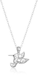 Collana con ciondolo a filigrana in argento Sterling, 45,7 cm,Kl574p Sweatshirt - Bambini