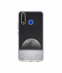 Amazon Brand - Solimo Designer Half Moon View UV Printed Soft Back Case Mobile Cover for Vivo U20