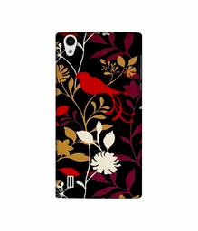 Amazon Brand - Solimo Designer Flower Bunch Pain On Cloth 3D Printed Hard Back Case Mobile Cover for VIVO Y15
