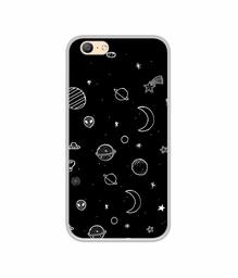 Amazon Brand - Solimo Designer Solar System UV Printed Soft Back Case Mobile Cover for Oppo A57