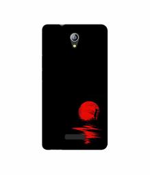 Amazon Brand - Solimo Designer Red Moon 3D Printed Hard Back Case Mobile Cover for Micromax Canvas Pace 4G Q416