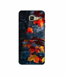 Amazon Brand - Solimo Designer Autumn Leaf 3D Printed Hard Back Case Mobile Cover for Samsung Galaxy A5 (2016)