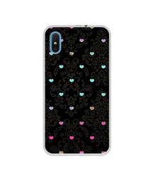 Amazon Brand - Solimo Designer Heart Texture UV Printed Soft Back Case Mobile Cover for iVooMi i2 Lite