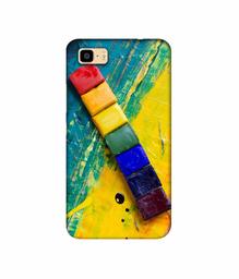 Amazon Brand - Solimo Designer Wax Color Blocks 3D Printed Hard Back Case Mobile Cover for Asus Zenfone 3S Max