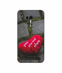 Amazon Brand - Solimo Designer You are Not Alone 3D Printed Hard Back Case Mobile Cover for Asus Zenfone Selfie ZD551KL