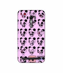 Amazon Brand - Solimo Designer Panda Experation 3D Printed Hard Back Case Mobile Cover for Asus Zenfone Selfie ZD551KL