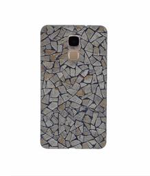 Amazon Brand - Solimo Designer Marble Pices 3D Printed Hard Back Case Mobile Cover for Huawei Honor 5c