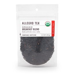 Allegro Tea, Organic Breakfast Blend Loose Leaf Tea, 1 oz