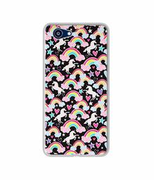 Amazon Brand - Solimo Designer Unicorn Texture UV Printed Soft Back Case Mobile Cover for Realme 1