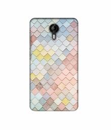 Amazon Brand - Solimo Designer Small Squre Texture 3D Printed Hard Back Case Mobile Cover for Micromax Canvas Nitro 4G E455