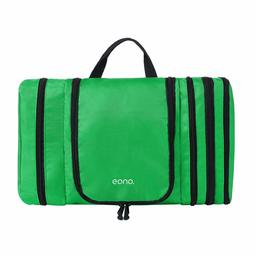 Eono Essentials Waterproof Flat Toiletry Bag Green