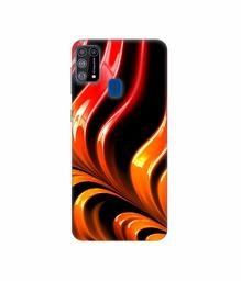 Amazon Brand - Solimo Designer Malte Chocolate 3D Printed Hard Back Case Mobile Cover for Samsung Galaxy M31