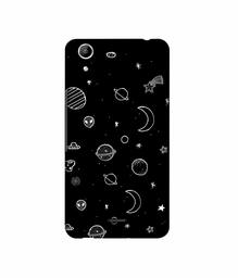 Amazon Brand - Solimo Designer Solar System 3D Printed Hard Back Case Mobile Cover for Micromax Canvas Selfie Lens Q345