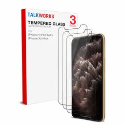 TalkWorks - Protector de visualización para iPhone 11, iPhone XR