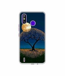 Amazon Brand - Solimo Designer Dark Night View UV Printed Soft Back Case Mobile Cover for Tecno Spark 4 Air