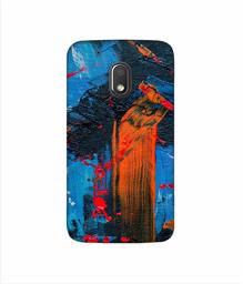 Amazon Brand - Solimo Designer Brush Texture 3D Printed Hard Back Case Mobile Cover for Motorola Moto G4 Play