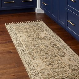 Amazon Brand – Stone & Beam Kelsea Vintage-Inspired, Tassled Wool Runner Rug, 2' 6