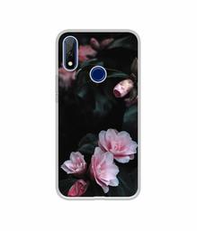 Amazon Brand - Solimo Designer Dark Flowers Photography UV Printed Soft Back Case Mobile Cover for Gionee F9 Plus