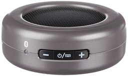 AmazonBasics - Microaltavoz portátil con Bluetooth, color gris