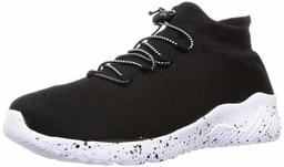 Solefit Men's Black Running Shoes-9 UK (42 EU) (SLFT-1101)