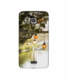 Amazon Brand - Solimo Designer Hanging Lights 3D Printed Hard Back Case Mobile Cover for InFocus M350