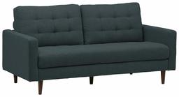 Amazon Brand – Rivet Cove Mid-Century Modern Tufted Sofa with Tapered Legs, 72