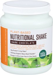 Whole Foods Market, Plant-Based Nutritional Shake - Dark Chocolate, 14.2 oz