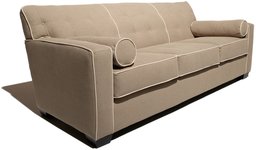 Pinzon by Crypton Belvedere Sofa, Khaki