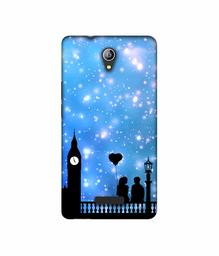 Amazon Brand - Solimo Designer Love Couple Vector 3D Printed Hard Back Case Mobile Cover for Micromax Canvas Pace 4G Q416