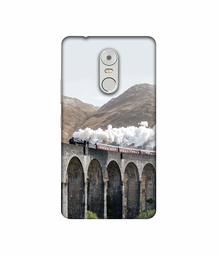 Amazon Brand - Solimo Designer Steam Train 3D Printed Hard Back Case Mobile Cover for Lenovo K6 Note