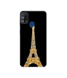 Amazon Brand - Solimo Designer Golden Pairs 3D Printed Hard Back Case Mobile Cover for Samsung Galaxy M31