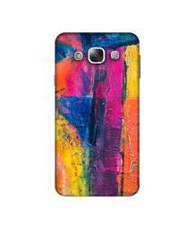 Amazon Brand - Solimo Designer Color Mash On Canvas 3D Printed Hard Back Case Mobile Cover for Samsung Galaxy E5