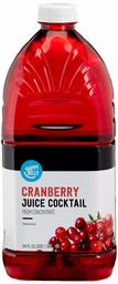 Amazon Brand - Happy Belly Cranberry Juice from Concentrate, 64 Ounce